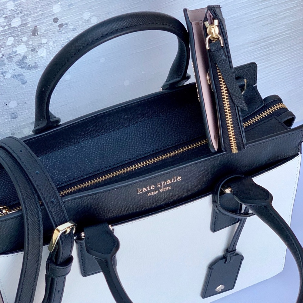 KATE SPADE Cameron MD Leather Satchel / Wallet Set - Picture 3 of 14